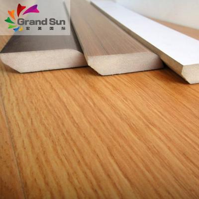 China Skirting Board For Home Bezel Laminate Flooring Accessories Germany Technique For Wooden Flooring for sale