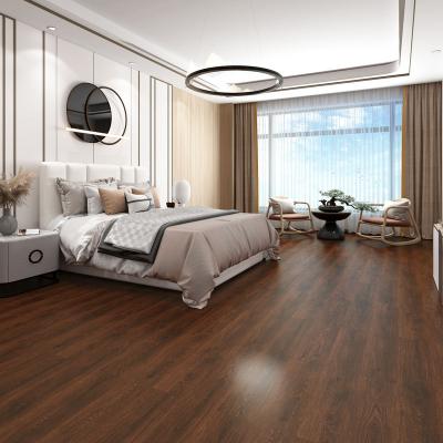 China 5 mm Thickness Modern High End Realistic Looking SPC Wood Flooring | VIRGIN raw material, wear layer 0.3 mm, etc. of gray, beige, neutral. for sale