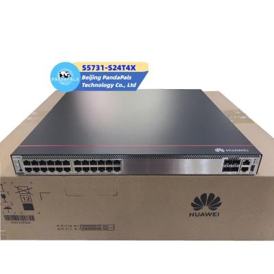 China Original New Huawei S5731-S24T4X 24*10/100/1000BASE-T LACP Port Aggregation Switch for sale