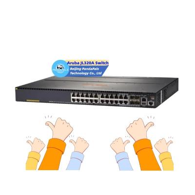 China Cheap Price JL320A 24x 1GB PoE+ RJ-45 4x 1GB LACP Expansion 1x Combo Module Switch Networking for sale