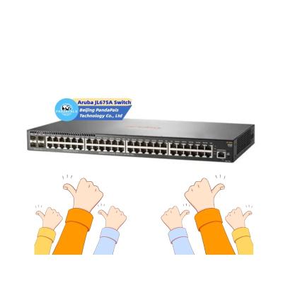 China High Quality LACP JL675A CX 6100 Series 48x 1GB PoE RJ-45 4x 10GB SFP+ Rugged Poe Layer 3 Switch for sale