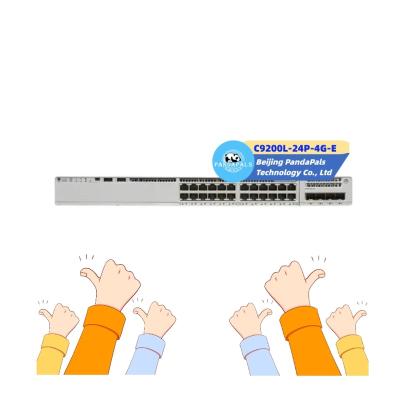 China High Quality LACP C9200L-24P-4G-E 24x 1GB RJ-45 4x 1GB SFP PoE Switch for sale