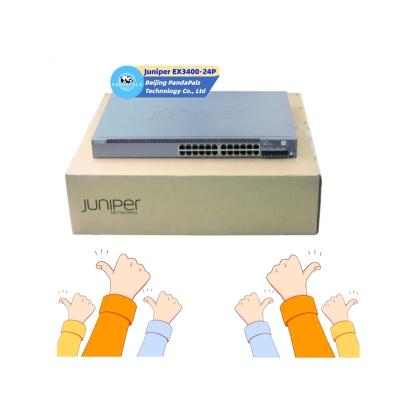 China High Quality LACP EX3400-24P 10/100/1000 Port PoE SFP Network Switch 4 x 10GB 24 Port 24 Port for sale