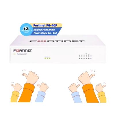 China New Original FG-40F FortiGate 40F 5 x GE RJ45 Ports Fortinet License Firewall FG-40F for sale