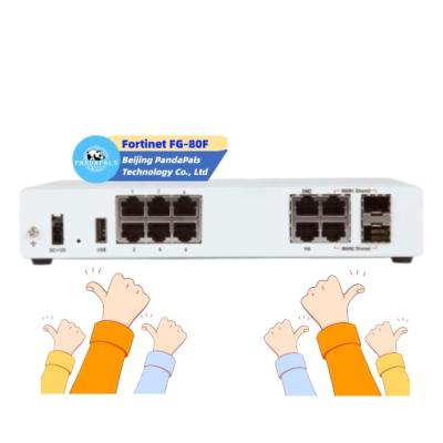 China New Original Fortinet FG-80F 8 Ports RJ45 Network Web Application Unravel Firewall FG-80F for sale