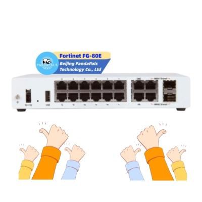 China New original Fortinet fortigate FG-80E 14 x GE RJ45 SFP network pfsense firewall FG-80E for sale