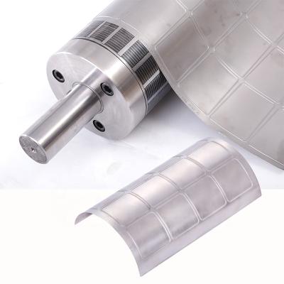 China Die Making Die Cut Rotary Magnetic Die Cutting Steel Flexible Flexible Magnetic Die Cutting Cylinder For Labels for sale