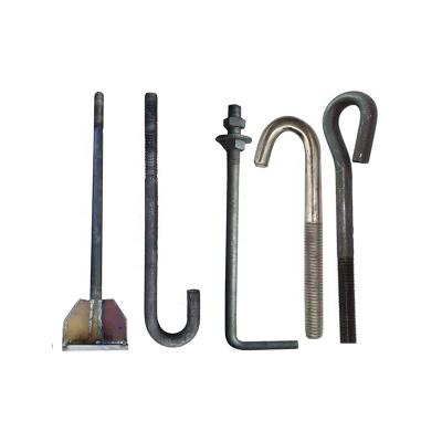 China Electric Power Construction Hex Head Anchor Bolt And Stainless Steel Anchor Bolt High Strength Customized Shape for sale