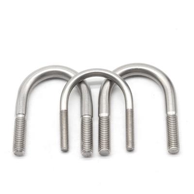 China Wholesale Price Stainless Steel Sliver V Bolts Stainless Steel U Type Bolt With Nut for sale