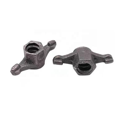 China Steel Tie Rod With Wing Nut Construction Wing Nut Tie Rod Nut Heavy Industry Shape Work Accessories Concrete for sale