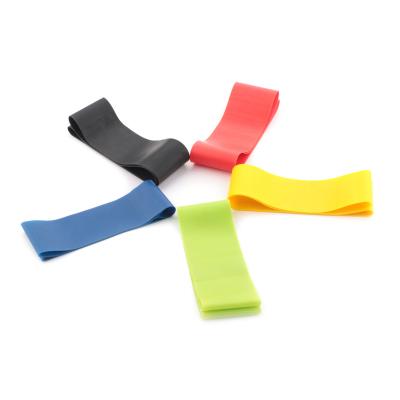 China One LOGO Exercise Gym Sport Elastic Fitness Resistance Rubber Bands Elastic Band for sale