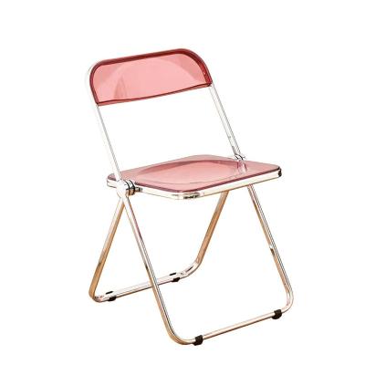 China Wholesale Foldable Outdoor Activities Party Gathering Plastic Ghost Transparent Acrylic American Dining Chairs for sale