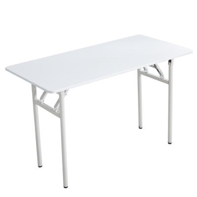 China Foldable High Quality Portable Folding Table Computer Desk Training Office Furniture for sale