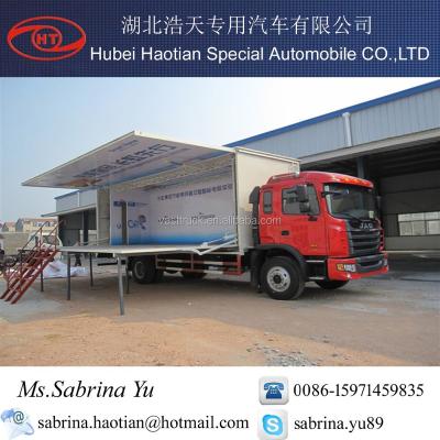 China Factory price led moving step truck for sale tow truck led light bar led truck work lights 9980*2500*3950 for sale