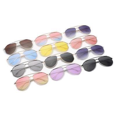 China Wholesale 2022 Custom Sunglasses Women River Sunglass Unisex Metal Ray Band Pilot Glasses Aviation Goggles Mens Pilot Sun Glasses for sale