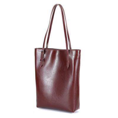 China 2020 new fashion durable colorful tote for elegantly high quality leather lady bags women casual shoulder tote for sale