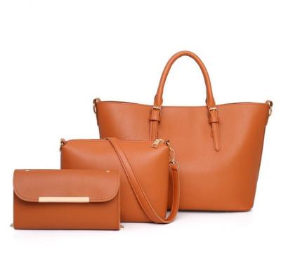 China Durable Designer Leather Lady Handbag Customize Shoulder Bags Top Handle Satchel Purse for sale