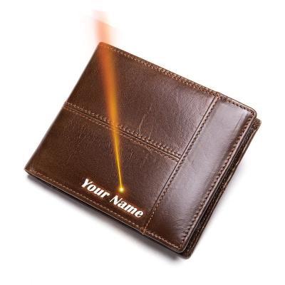 China 2020 waterproof new designer fashion leather wallet for man's gift for sale