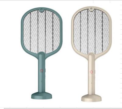 China Viable Two-in-One LED Trap Mosquito Killer Lamp Mosquito Killer Lamp Electric Insect Zapper USB Rechargeable Summer Fly Swatter Trap for sale