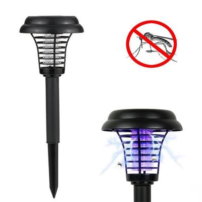 China Viable New Garden Lawn LED Light Solar Powered Mosquito Pest Insect Insect Repellent Mosquito Killer Solar Lamp for sale