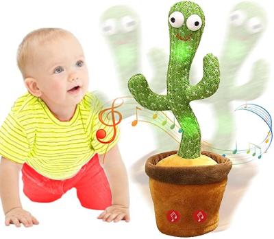 China Can Dance/Can Play Songs/Can Record Lovely Toy Dancing Cactus Doll Speak Talk Talk Noise Record Repeat Toy Kawaii Cactus Toys Dancing Cactus for sale