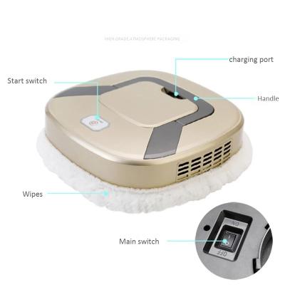 China 27 x 27 x 7 cm Automatic Household Cleaning Sweeping Robot Rechargeable Hotel USB Rechargeable Built-in Lithium Battery for sale