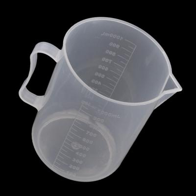 China Viable plastic measuring cup/scale/1000ml liquid graduated measuring cup for sale