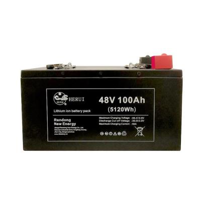 China Golf Carts Hot Sale LiFePO4 48v 100ah 150ah Lithium Ion Battery Pack For Golf Carts for sale