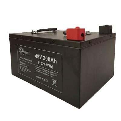 China BOATS Deep Cycle Lifepo4 48v Battery 200ah 100ah 300ah Lithium Ion Battery Pack For Solar for sale