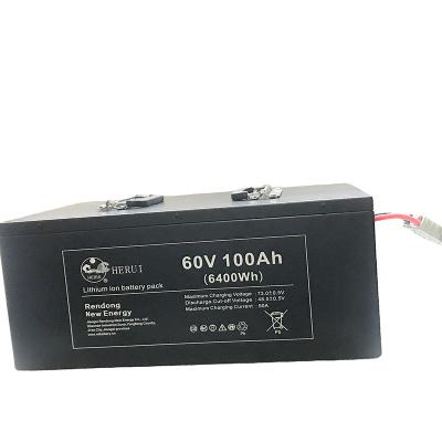 China BOATS wholesale home rechargeable battery 60v 100ah lithium battery for car four wheel car for sale