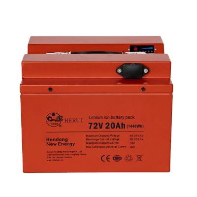 China Golf Carts Factory Price Lithium 72v 20ah Lithium Ion Lifepo 4 Battery With Charger for sale