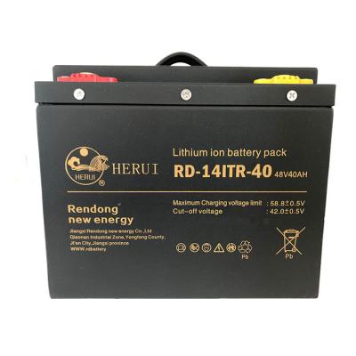 China Bestselling Deep Cycle 48v 40ah Ebike Battery BOATS Product Waterproof Lithium Battery Pack for sale