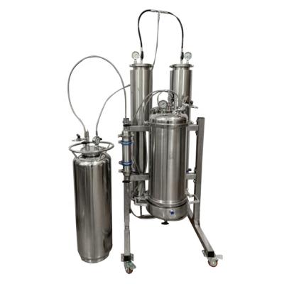 China Capsule Capsule Closed Loop Machine 10LBS Full Set Extractors Ethanol Oil Closed Loop Extractor for sale