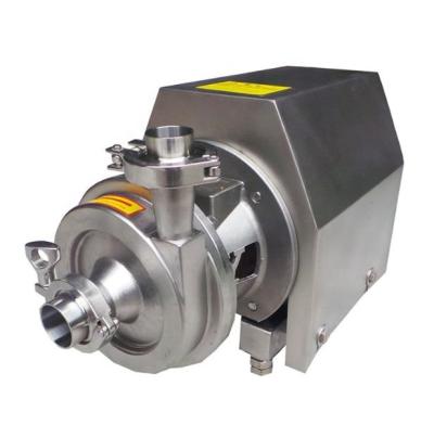 China Automotive Industry Stainless Steel Sanitary Milk Pump/CIP Self Priming Pump/Centrifugal Pump For Beverage for sale