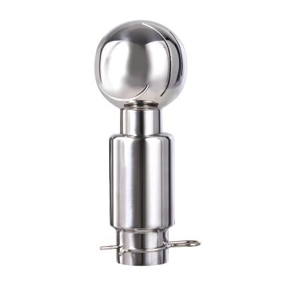 China General Food Grade Bolted Ball Stainless Steel Rotating Spray SS304 Washing Rotary Ball for sale