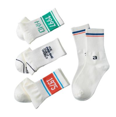 China Breathable Hot sale sports socks women designer socks custom logo funny happy socks Wholesale Colorful Fruit Animal Festival Funny Happy for sale