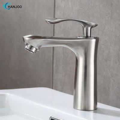 China New Design Metered High Quality Single Hole Fujian Faucets Hot And Cold Faucet Sink Basin Stainless Steel Washing Toilet Faucet for sale