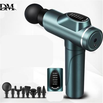 China High quality wireless electric massage gun lithium battery face massage gun music function for sale