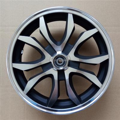 China Aluminum Alloy MT 10 X 2.15 Inch Motorcycle Alloy Front Wheel Aluminum Rims for sale