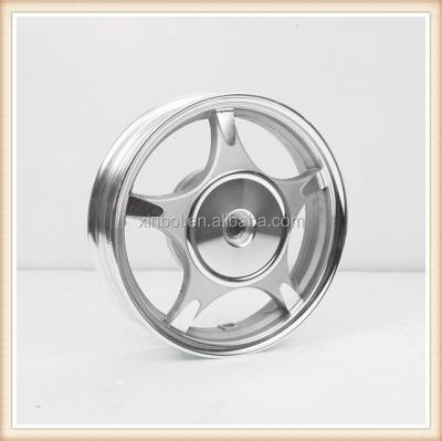 China Aluminum Alloy Motorcycle Scooter Aluminum Alloy Wheel Rims 10 Inch for sale