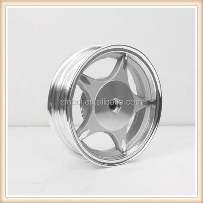 China Aluminum alloy 10 inch aluminum alloy motorcycle wheel scooter rims for sale