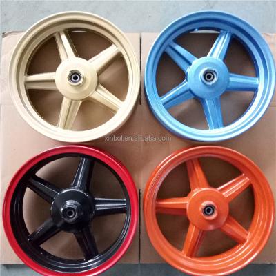 China Aluminum alloy 12 inch aluminum alloy wheel rims for motorcycle for sale