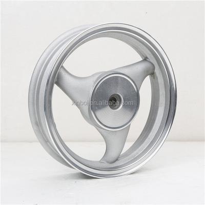 China Aluminum alloy 12 inch motorcycle aluminum alloy wheel rim, rear wheel with drum brake for sale