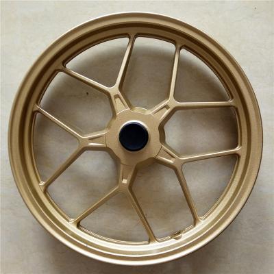 China Aluminum Alloy 14 Inch Forged Motorcycle Alloy Wheel Aluminum Scooter Rim for sale