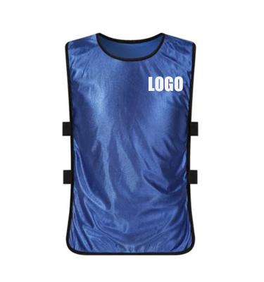 China Best of Sets Wholesale Multi Color Football Training Vests Polyester Custom Printing Football Bibs for sale