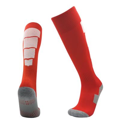 China New Arrival Outdoor Sports Soccer Socks Wholesale High Quality Breathable High Knee Compression Long Soccer Socks for sale