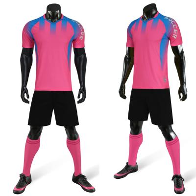 China Wholesale New Design Cheap Jersey Football Soccer Sets for sale