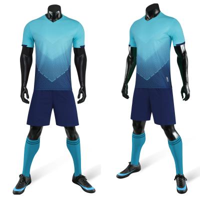 China New Design Wholesale Football Jersey Sets Hot Selling Soccer Shirt for sale