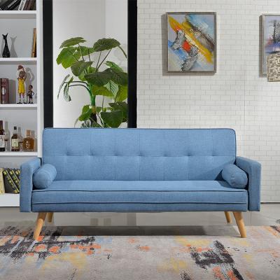 China Chair Furniture Living Room Foldable Sofas (Size) Adjustable Modern Single Sleep Sofas Contracted Style Fabric Sofa Chair for sale