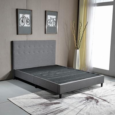 China Simple Comfortable Home Bed Frame Wooden Support Bedding Sleep Kewon Modern Design for sale